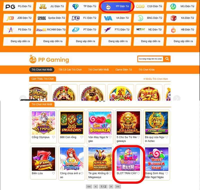 Nổ Hũ Sugar Rush - Món Quà Tuyệt Vời Cho Tín Đồ “Hảo Ngọt” 6 Nổ hũ Sugar Rush